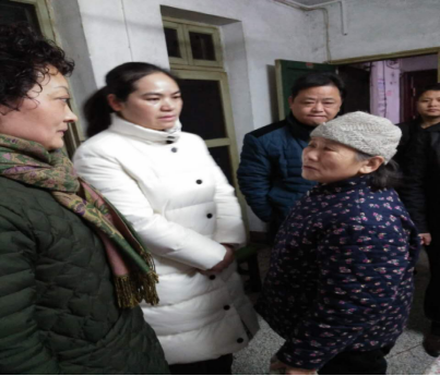 莫文华走访看望慰问离休老干部王增祥